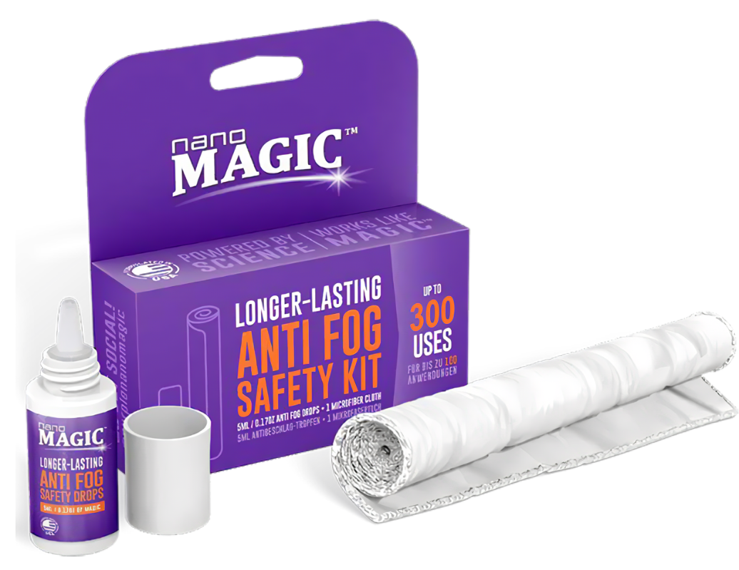 NANO MAGIC Anti fog safety kit Optiekeveline